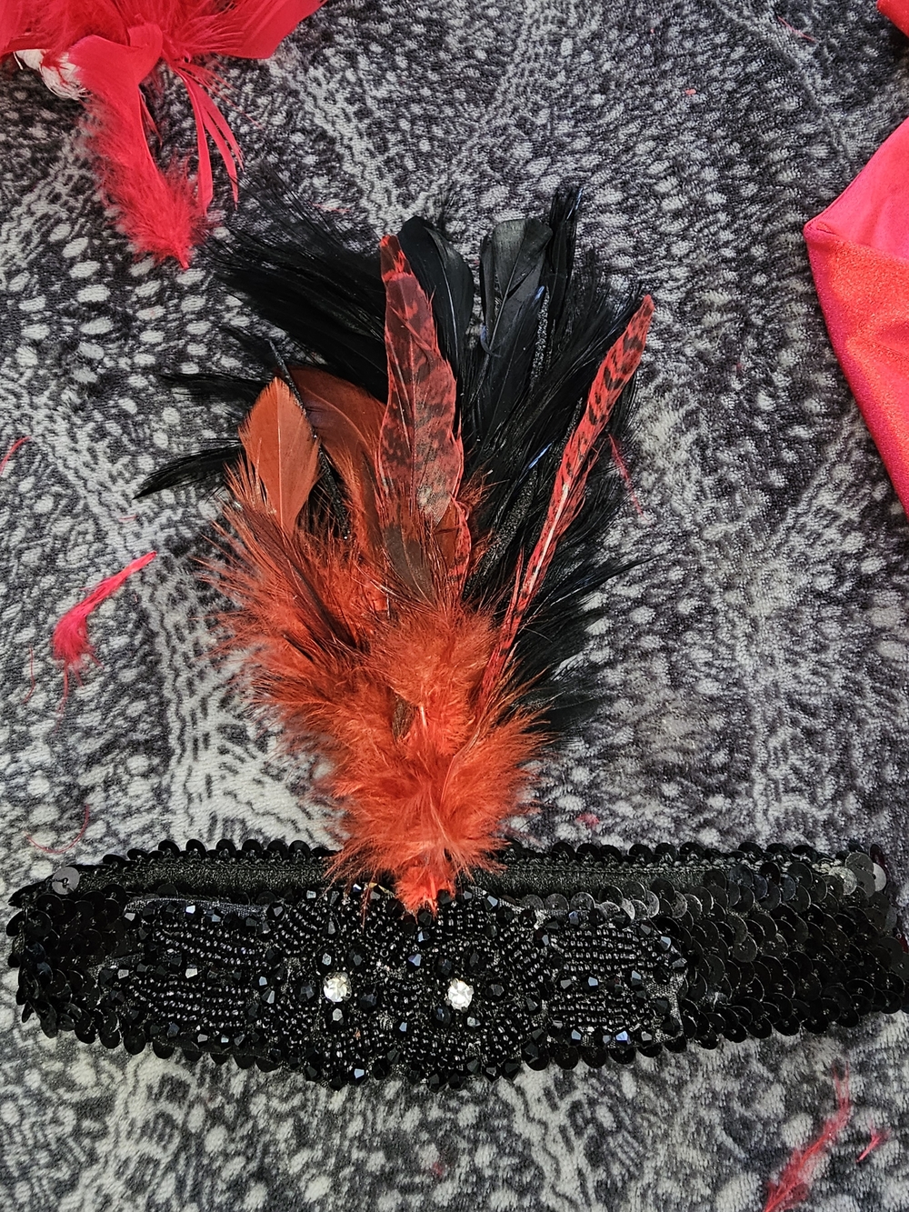 1920s Flapper Great Gatsby Accessories Fashion Roaring 20s Theme Set - Picture 5 of 17
